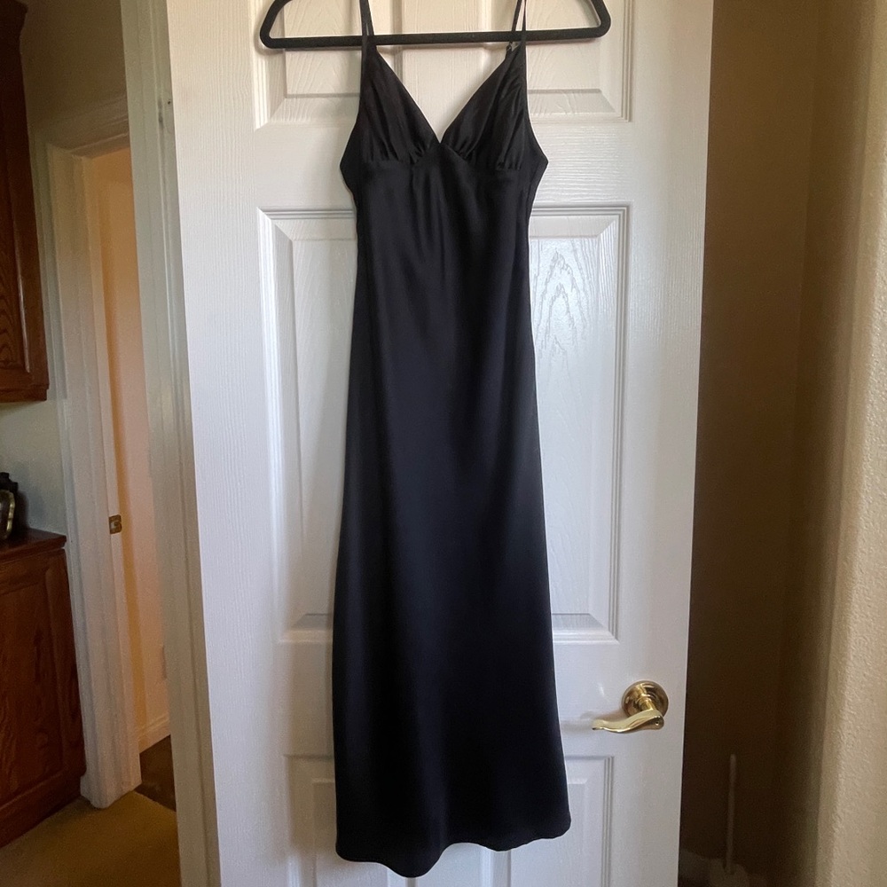 Abercrombie & Fitch Black Slip Dress